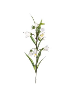 Искусственные цветы Колокольчик 69см цвет белый Silk-ka