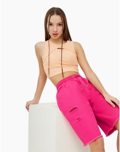 Розовые шорты Easy Fit для девочки Gloria jeans
