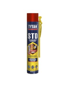 Пена монтажная бытовая Professional STD всесезонная 750 мл Tytan