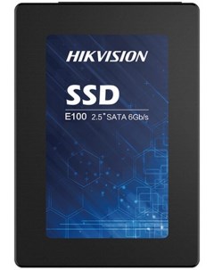 Накопитель SSD 2 5 HS SSD E100 2048G E100 2TB SATA 6Gb s TLC 3D NAND 560 520MB s IOPS 87K 72K MTBF 1 Hikvision