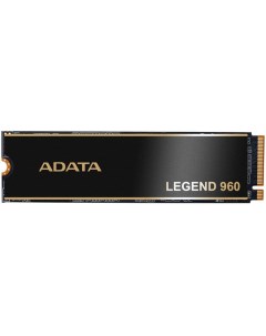 Накопитель SSD M 2 2280 ALEG 960 2TCS LEGEND 960 2TB PCIe Gen4 x4 7400 6800MB s IOPS 750K 630K MTBF  Adata