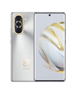 Смартфон NOVA 10 51097EST Starry Silver 6 67 2400 1080 50 8 2 Мп 8GB 128GB 4000мАч GPS Android Huawei