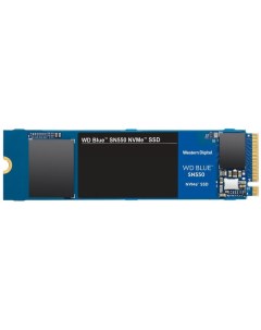 Накопитель SSD M 2 2280 WDS100T2B0C Blue SN550 1TB PCI E 3 0 x4 NVMe TLC 2400 1950MB s IOPS 410K 405 Western digital