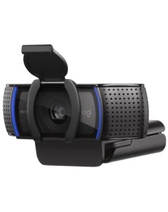 Веб камера C920S 960 001257 HD Pro черная 3Mpix 1920x1080 USB2 0 с микрофоном Logitech