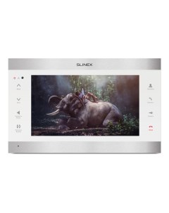 Видеодомофон SL 10IPTHD Silver White 1080P цветной настенный 10 сенсорный IPS TFT экран 16 9 разреше Slinex