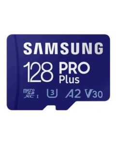 Карта памяти 128GB MB MD128KA KR PRO Plus microSDXC Class 10 A2 V30 UHS I U3 120 160 МБ с адаптер на Samsung