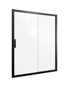 Душевая дверь Стокгольм 150 3GW209TTKK000 профиль Черный матовый стекло прозрачное Stworki