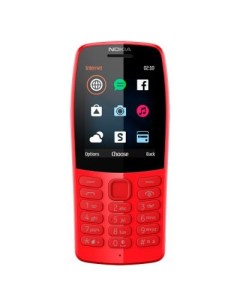Мобильный телефон 210 DS красный 2 4 Bluetooth Nokia