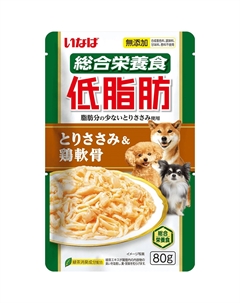 Корм для собак Teishibo куриное филе с куриными хрящами в желе пауч 80г Inaba