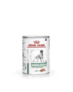 Diabetic Special Low Carbohydrate консервы для собак при сахарном диабете 410г Royal canin