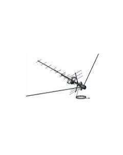 Телевизионная антенна Н381А 929 активная усы Дельта
