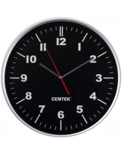 Часы настенные CT 7100 Black Centek