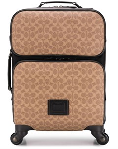 Coach чемодан с логотипом один размер нейтральные цвета Coach