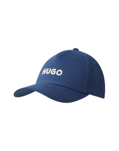 Хлопковая бейсболка с логотипом бренда Hugo