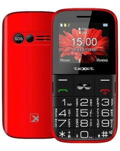 Мобильный телефон TM В227 красный Texet