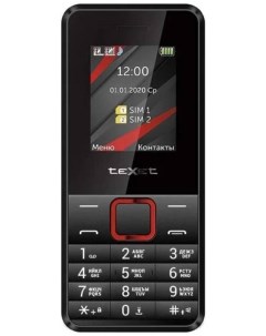 Мобильный телефон TM 207 черный Texet