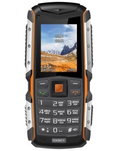 Мобильный телефон TM 513R черный оранжевый Texet