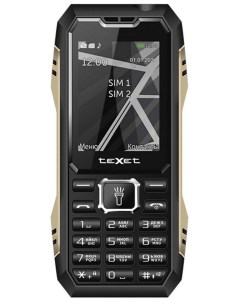 Мобильный телефон TM D424 черный Texet
