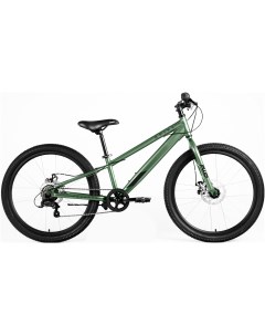 Велосипед SPIKE 24 D 24 7 ск рост 11 2023 зеленый черный IB3F47133XGNXBK Forward