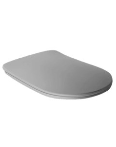 Крышка сиденье Tribeca серый матовый хром с микролифтом 519159 Kerasan