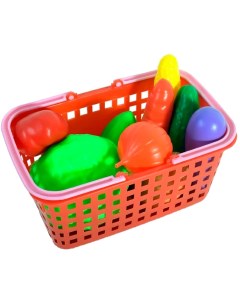 Набор игровой Toy mix Овощи с корзиной Polimer plastik