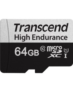 Карта памяти microSDXC 64 ГБ TS64GUSD350V Transcend
