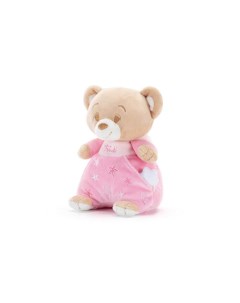 Мягкая игрушка Мишка в розовом для малышей 12x18x11 см Trudi