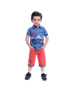 Комплект одежды для мальчика футболка бриджи G KOMM18 28 Cascatto