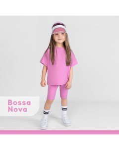 Костюм для девочки футболка и велосипедки 037Л23 Bossa nova