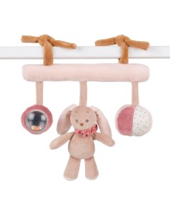 Подвесная игрушка Soft toy Sasha Pauline Кролик на завязках Nattou