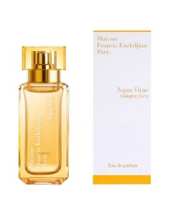 Aqua Vitae Cologne Forte Maison francis kurkdjian