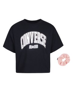 Подростковая футболка Подростковая футболка Boxy Scrunc Tee Converse