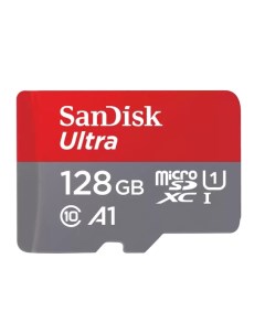 Карта памяти MicroSDXC 128GB SDSQUAB 128G GN6MN Ultra Class 10 UHS I R 140 МБ с без адаптера SD Sandisk
