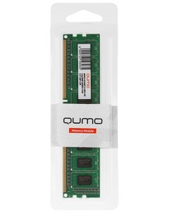 Модуль памяти DDR3 4GB QUM3U 4G1600C11L PC3 12800 1600MHz CL11 1 35V Qumo