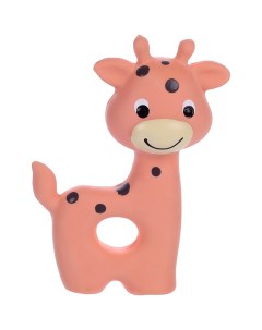 Игрушка пищалка из латекса для собак Жираф Динозавр или Слон 1 шт в ассортименте Flamingo