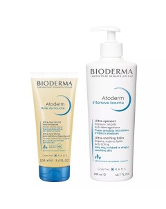 Набор средств для сухой чувствительной атопичной кожи Bioderma