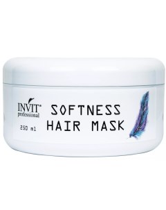Успокаивающая маска Softness для чувствительной кожи головы и волос 250 мл Invit