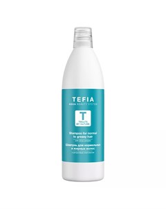 Шампунь для нормальных и жирных волос с цитрусовым комплексом 1000 мл Tefia