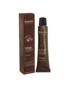 Fragrance Free Крем краска для бровей и ресниц 1 Крем краска для бровей и ресниц черная 30 мл Kapous professional