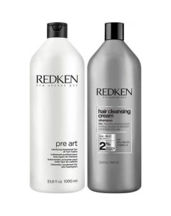 Набор Очищающий уход Pre Art Treatment 1000 мл Шампунь для глубокой очистки волос и кожи головы 1000 Redken