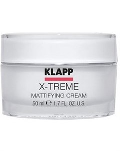 X Treme Mattifying Cream Крем матирующий 50 мл Klapp
