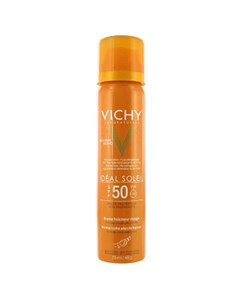 Ideal Soleil Освежающий спрей вуаль для лица SPF50 75 мл Vichy