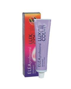 Luxor Color Крем краска для волос 3 00 темный шатен натуральный экстра 60 мл Elea professional