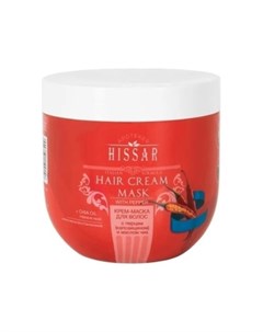 Apoteker Hissar Крем маска для волос с перцем капсаицином и маслом чиа 1000 мл Elea professional