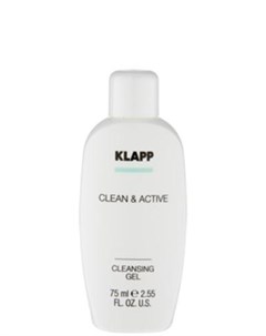 Clean Active Cleansing Gel Очищающий гель 75 мл Klapp