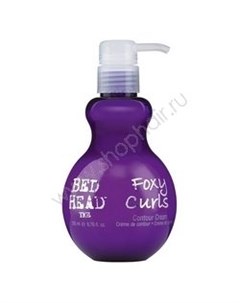 Bed Head Foxy Curls Contour Cream Дефинирующий крем для вьющихся волос и защиты от влаги 200 мл Tigi