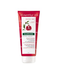 Shampoo With Pomegranate Шампунь против потери цвета волос без сульфатов с экстрактом граната 200 мл Klorane