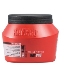 Pro Sleek Маска дисциплинирующая для химически выпрлямленных волос 500 мл Kaypro