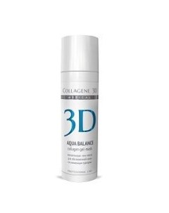 Aqua Balance Гель маска коллагеновая профессиональная 30 мл Medical collagene 3d