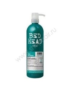 Bed Head Urban Anti dotes Recovery Шампунь для поврежденных волос уровень 2 750 мл Tigi